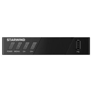 Цифровой тюнер Starwind CT-140 черный