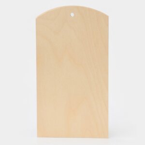 Доска разделочная деревянная с отверстием доляна, 36,5200,9 см, фанера