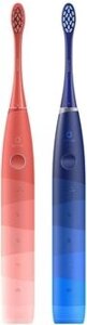 Электрическая зубная щётка Oclean Find Duo Set F5002 красный/синий (C01000545)