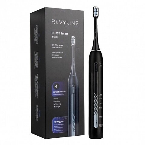 Электрическая зубная щётка Revyline RL 070 чёрная