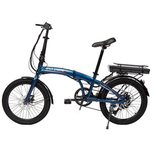 Электровелосипед Hiper Engine Fold X1 midnight blue (he-fx01)