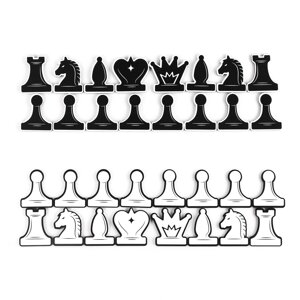 Фигуры для демонстрационных шахмат