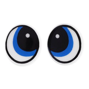 Глаза винтовые с заглушками, набор 4 шт, размер 1 шт: 1,71,5 см