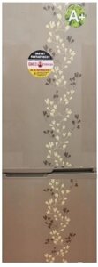 Холодильник DON R 299 золотой цветок (ZF)