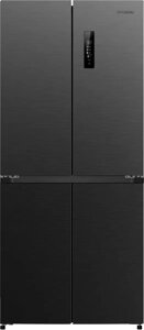 Холодильник Side by Side Hyundai CM4541F черная сталь