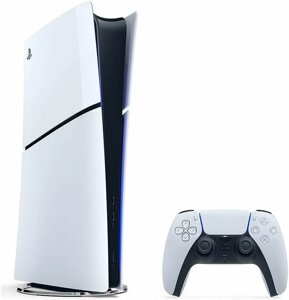 Игровая консоль Sony PlayStation 5 Slim Blue-Ray 1Tb White (CFI-2000A)