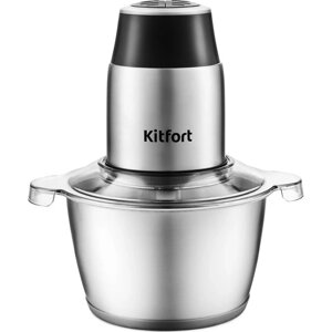 Измельчитель Kitfort KT-3024 серебристый