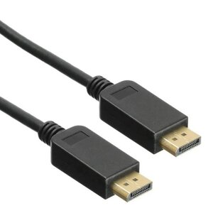 Кабель Buro DisplayPort (m)-DisplayPort (m) 1.5м Позолоченные контакты черный (BHP-DPP-1.4-1.5G)