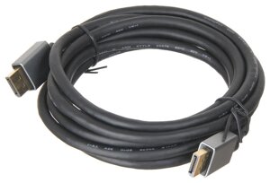 Кабель Buro DisplayPort (m)-DisplayPort (m) 3м Позолоченные контакты черный (BHP-DPP-1.4-3G)