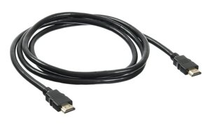 Кабель buro HDMI 2.0 HDMI (m)-HDMI (m) v2.0 1.8м GOLD черный