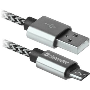 Кабель defender USB08-03T 1M WHITE (87803)