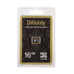 Карта памяти Digoldy microSDHC 16GB Class10