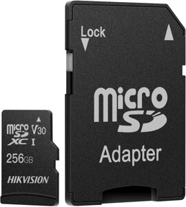 Карта памяти Hikvision microSDXC HS-TF-C1(STD)/256G/Adapter