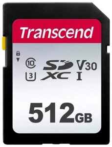 Карта памяти transcend SD 512GB TS512GSDC300S