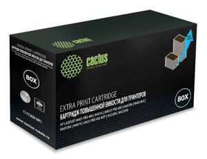 Картридж cactus CS-CF280X-MPS BLACK