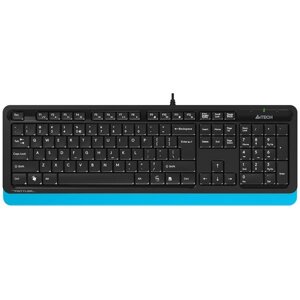 Клавиатура A4Tech Fstyler FK10 USB черный/синий