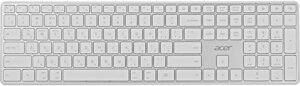 Клавиатура Acer OKR301 белый/серебристый