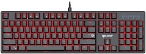 Клавиатура Defender Quest GK-596 RU черный (45596)