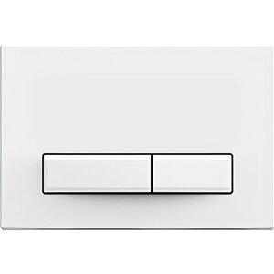 Кнопка смыва Aquatek 009A Slim Белая глянец (клавиша прямоугольная ) (KDI-0000021)