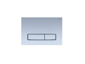 Кнопка смыва Aquatek 009H Slim Никель (клавиша прямоугольная) (KDI-0000027)