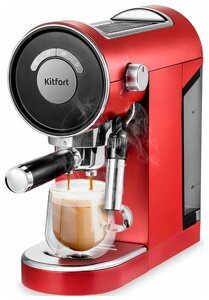 Кофеварка Kitfort KT-783-3 красная
