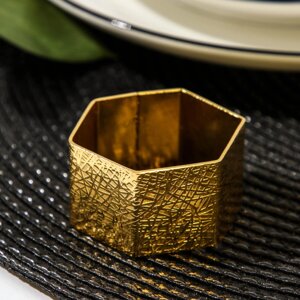 Кольцо для салфетки noble, 542,5 см, цвет золотой