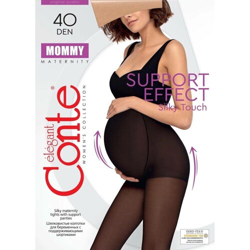 Колготки для беременных Conte MOMMY Nero