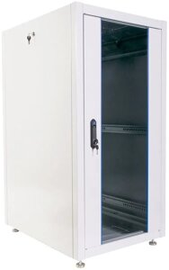 Коммутационный шкаф ЦМО ШТК-Э-24.6.6-13АА напольный, стеклянная передняя дверь, 24U, 600x1187x600мм