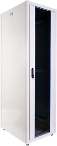 Коммутационный шкаф ЦМО ШТК-Э-42.6.6-13АА напольный, стеклянная передняя дверь, 24U, 600x1987x600мм