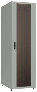 Коммутационный шкаф NT 435064 напольный, стеклянная передняя дверь, 18U, 600x600мм