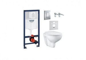 Комплект инсталляции Grohe Solido Lecico (унитаз) 39586000