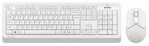 Комплект мыши и клавиатуры A4Tech Fstyler FG1012 белый