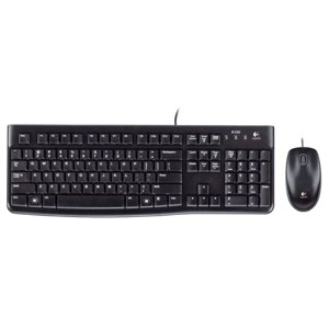 Комплект мыши и клавиатуры Logitech MK120 Black (920-002561)