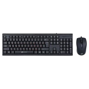 Комплект мыши и клавиатуры Oklick 630M черный