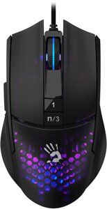 Компьютерная мышь A4Tech Bloody L65 Max черный/фиолетовый