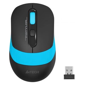 Компьютерная мышь A4Tech FStyler FG10 черный/синий
