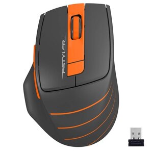 Компьютерная мышь A4Tech Fstyler FG30 серый/оранжевый