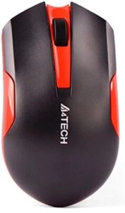 Компьютерная мышь A4Tech G3-200N черный/красный