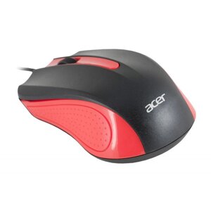Компьютерная мышь Acer OMW012 черный/красный