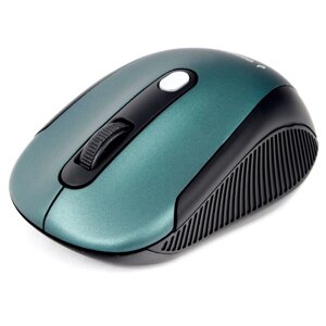 Компьютерная мышь Gembird MUSW-420-2 (18487) черный/зеленый