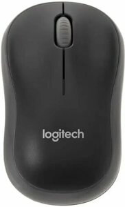 Компьютерная мышь Logitech M186 черный/серый (910-004131)