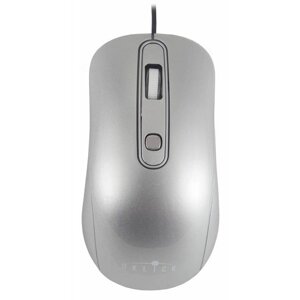 Компьютерная мышь Oklick 155M серебристый USB (337117)