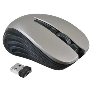 Компьютерная мышь Oklick 545MW черный/серый USB