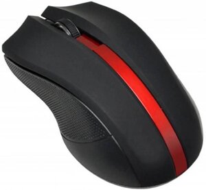 Компьютерная мышь Oklick 615MW черный/красный