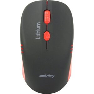 Компьютерная мышь Smartbuy SBM-344CAG-KR ONE черно-красная