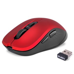 Компьютерная мышь Sven RX-560SW Red