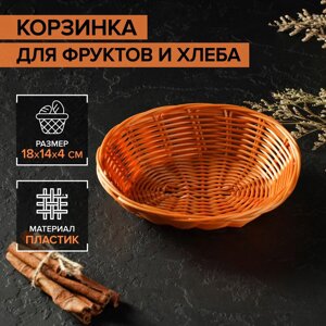 Корзинка для фруктов и хлеба доляна