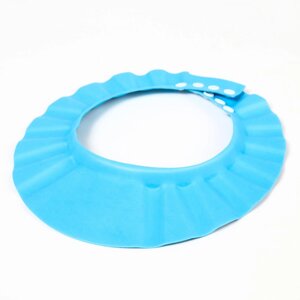 Козырек для купания, размер регулируется, цвет голубой