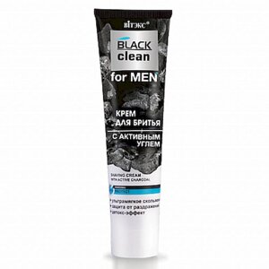 Крем для бритья Black Clean for men с