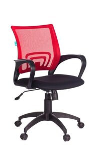 Кресло Бюрократ CH-696/R черный/красный